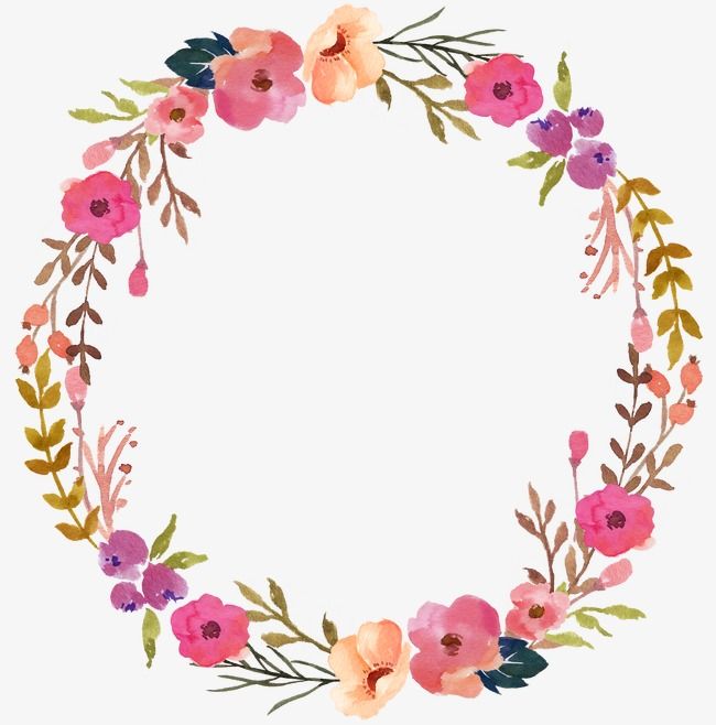 flower wreath png