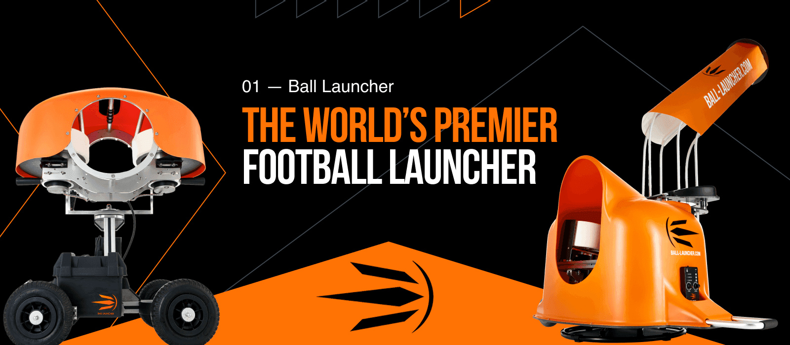 football launcher machine