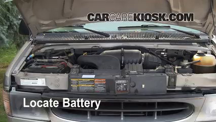 ford econoline battery size