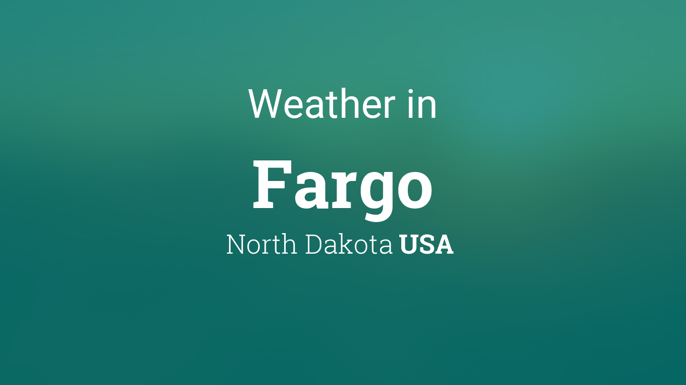 forecast fargo nd