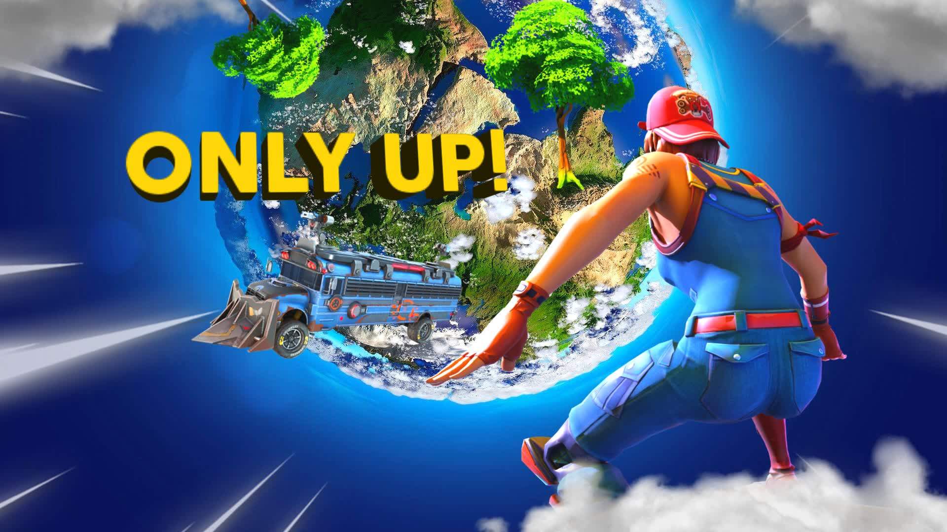 fortnite only up map code