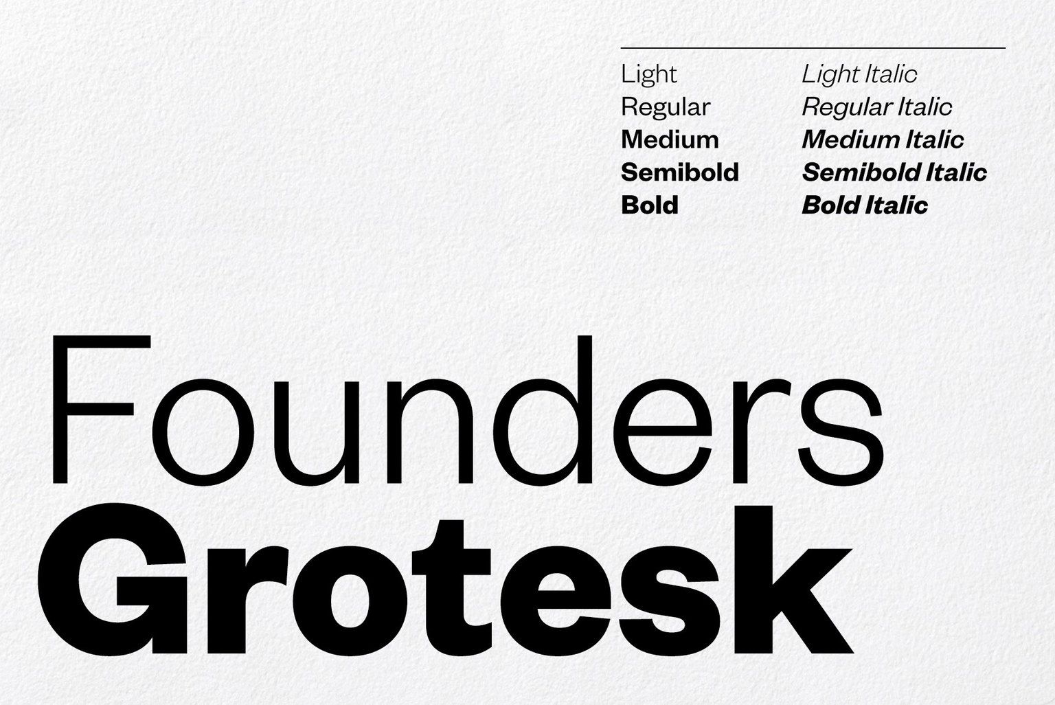 founders grotesk free font download