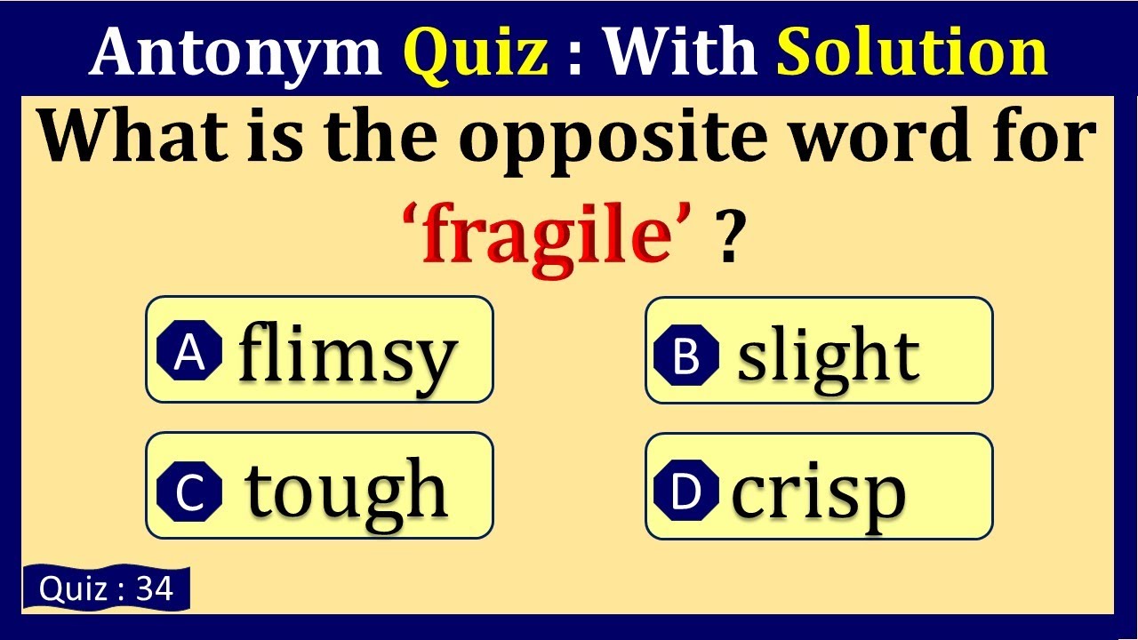 fragile antonym