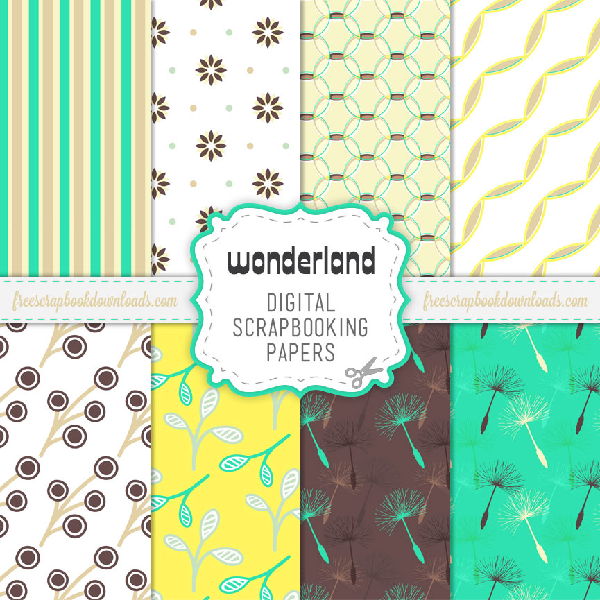 free digital paper scrapbooking downloads