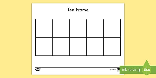 free printable ten frame