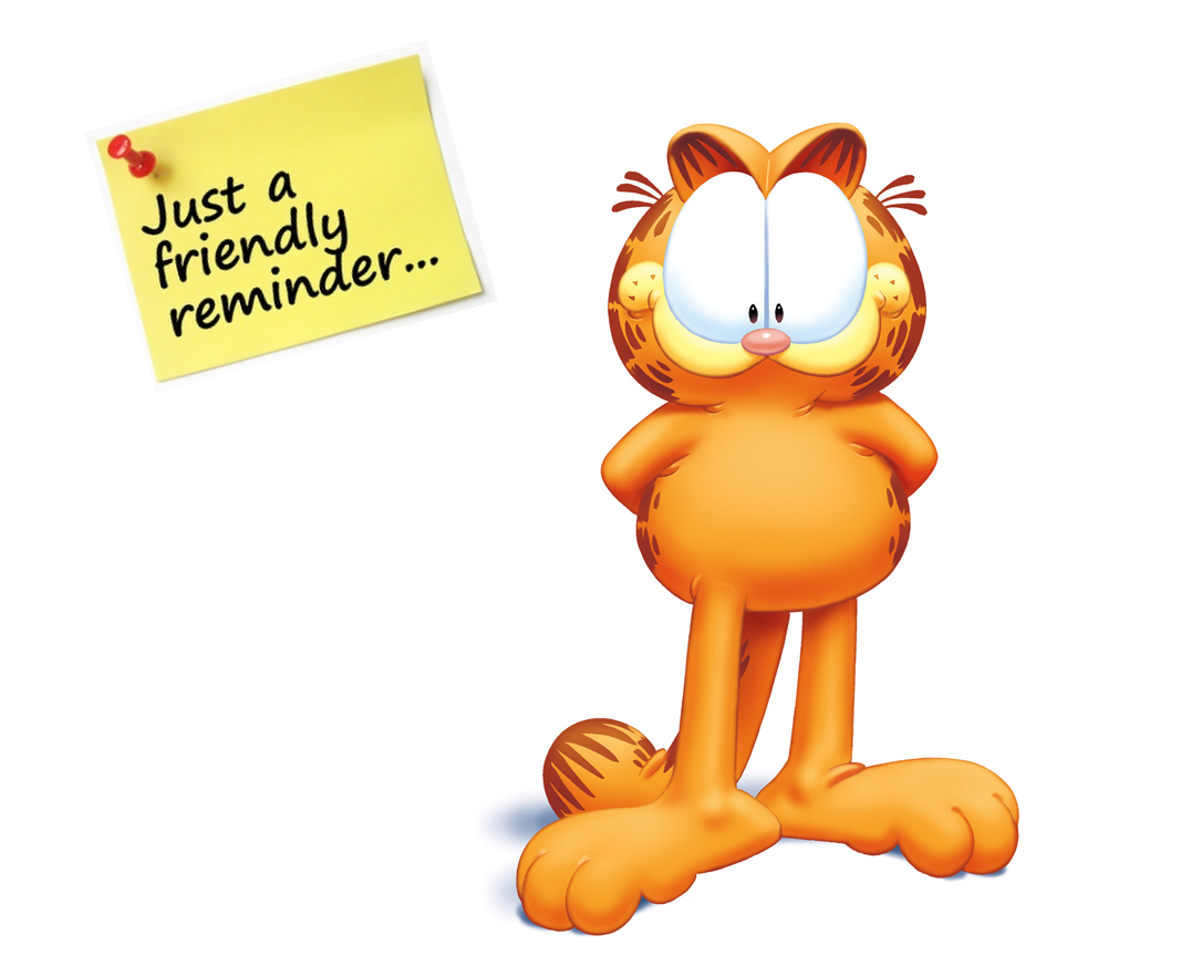 friendly reminder clipart