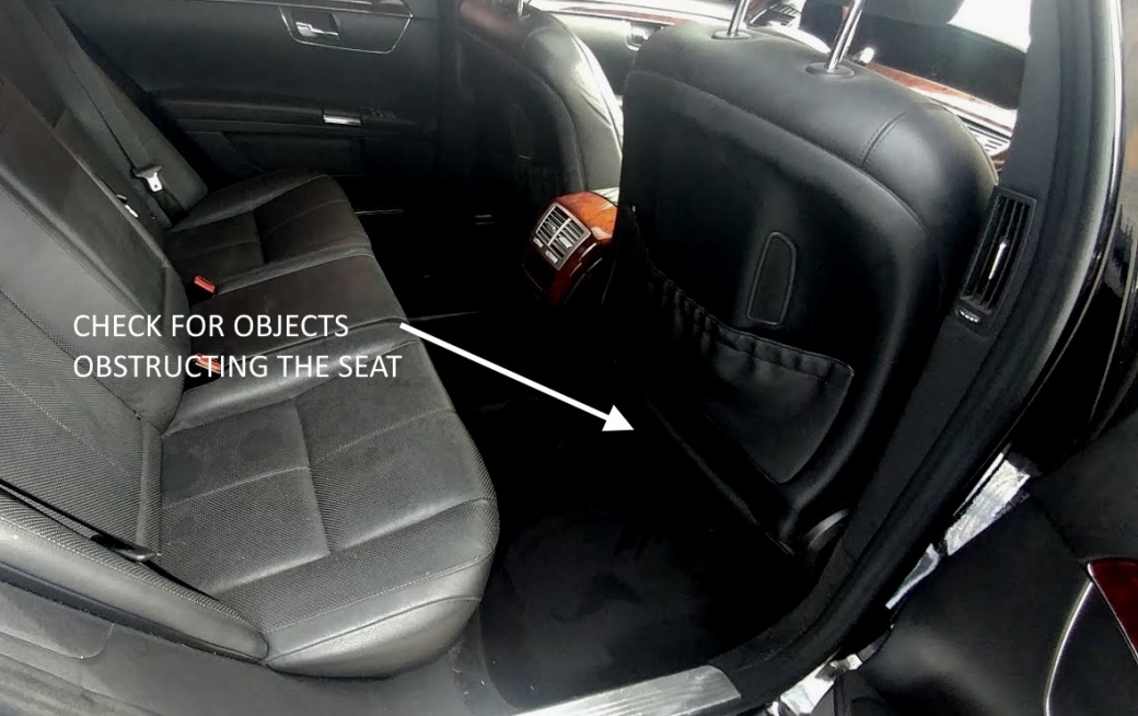 front passenger airbag enabled mercedes