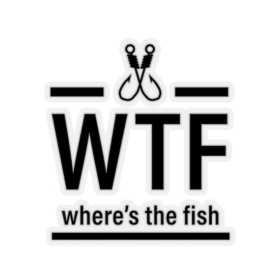 funny fishing stickers