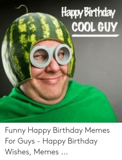 funny happy birthday for men