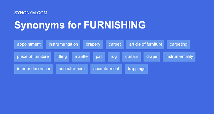 furniture synonym