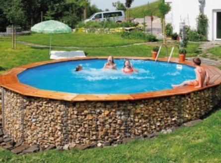 gabion pool