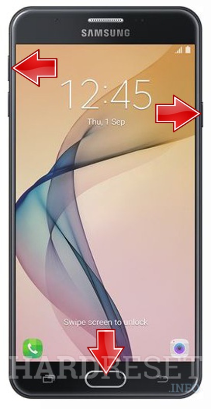 galaxy j7 factory reset