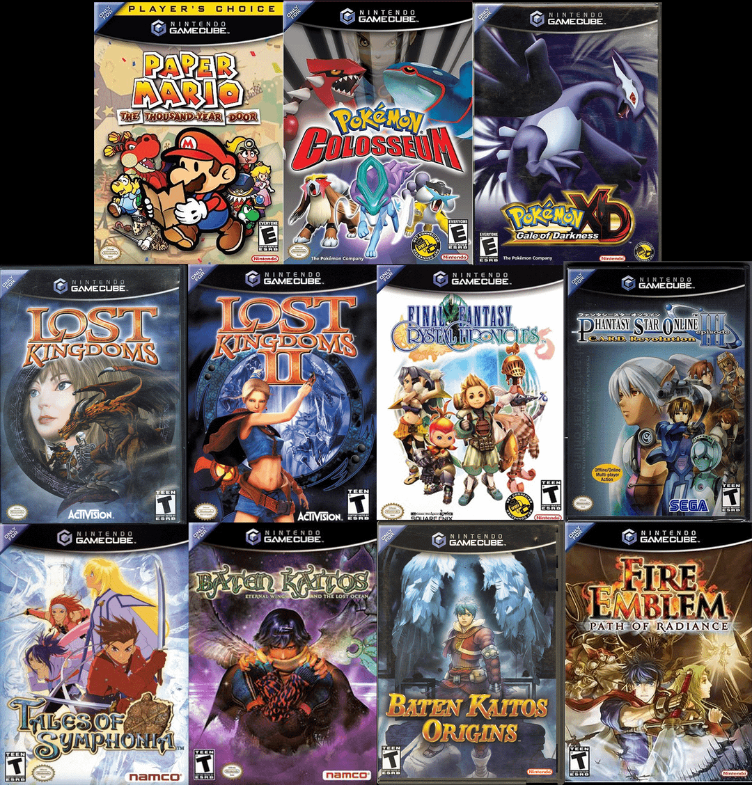 gamecube rpgs list