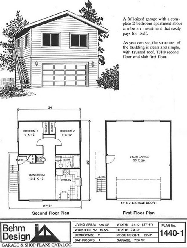 garage apartment designs plans