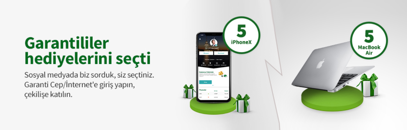 garanti bankası telefon çekilişi 2018