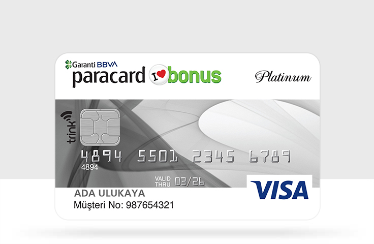 garanti paracard bonus platinum