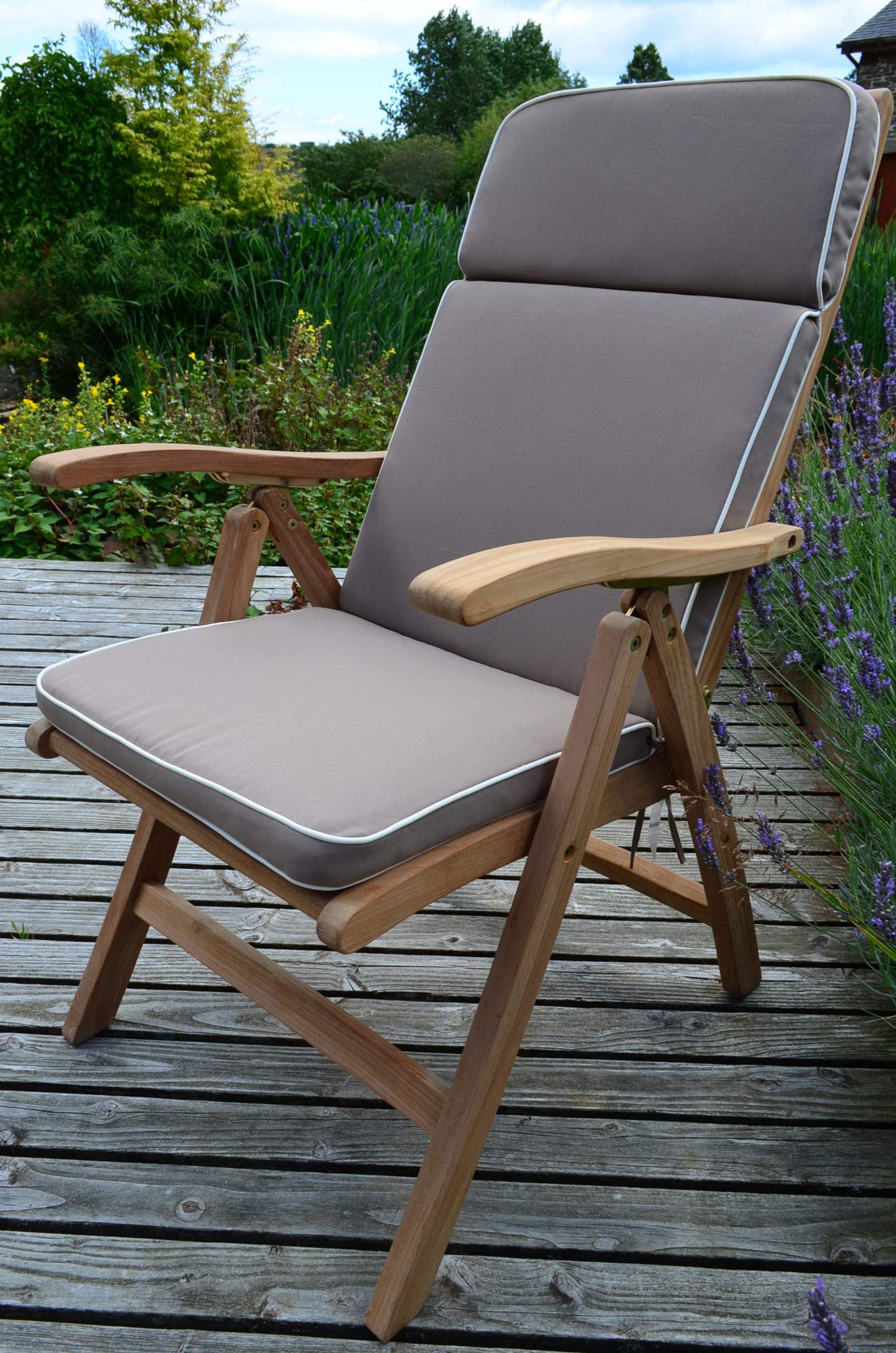 garden recliner cushion