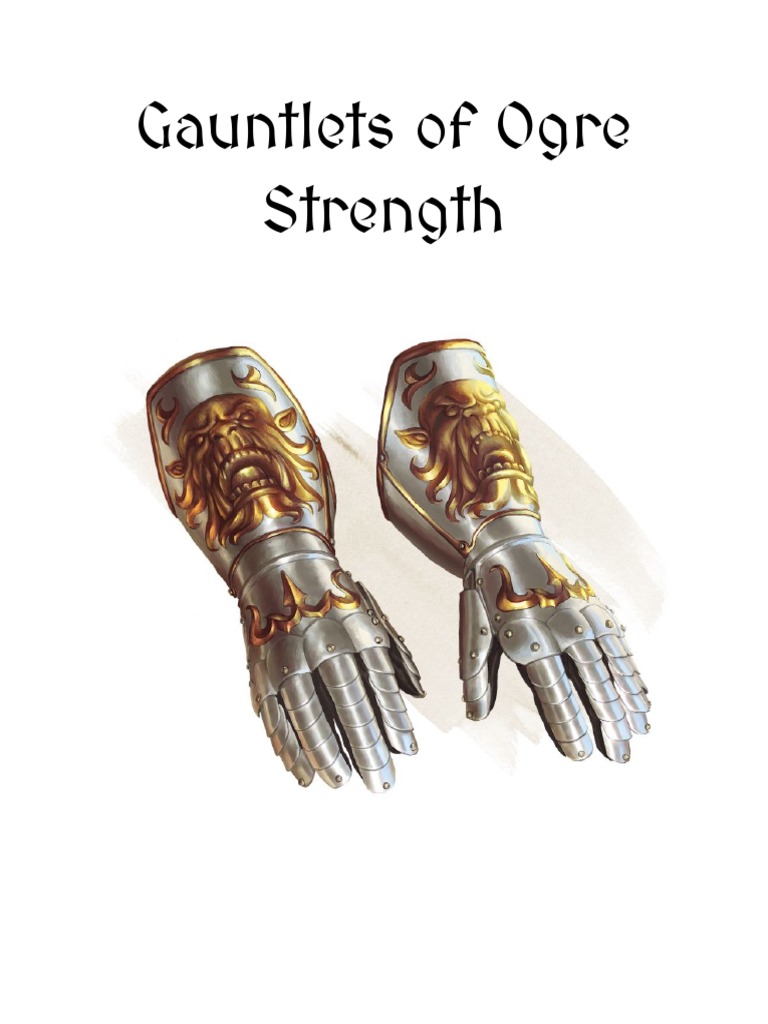 gauntlets of ogre strength