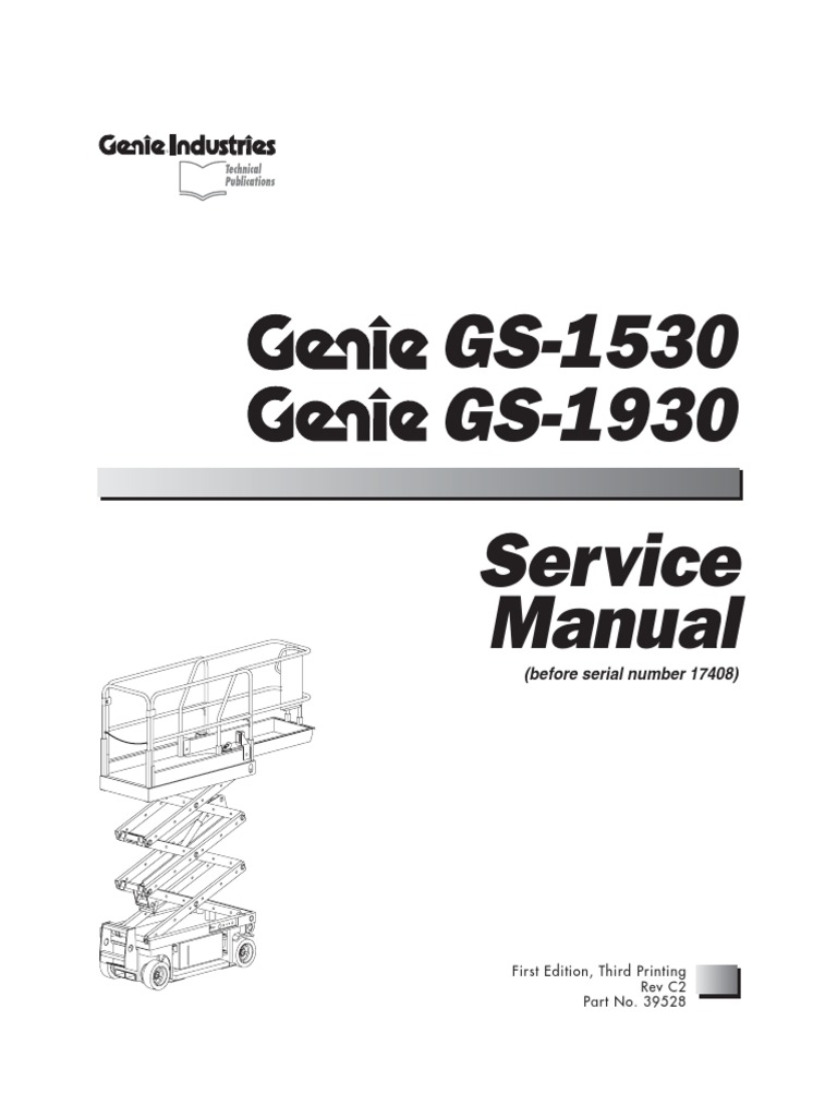 genie 1930 fault codes