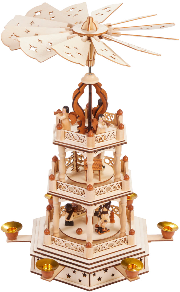 german christmas candle carousel