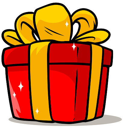 gift box cartoon