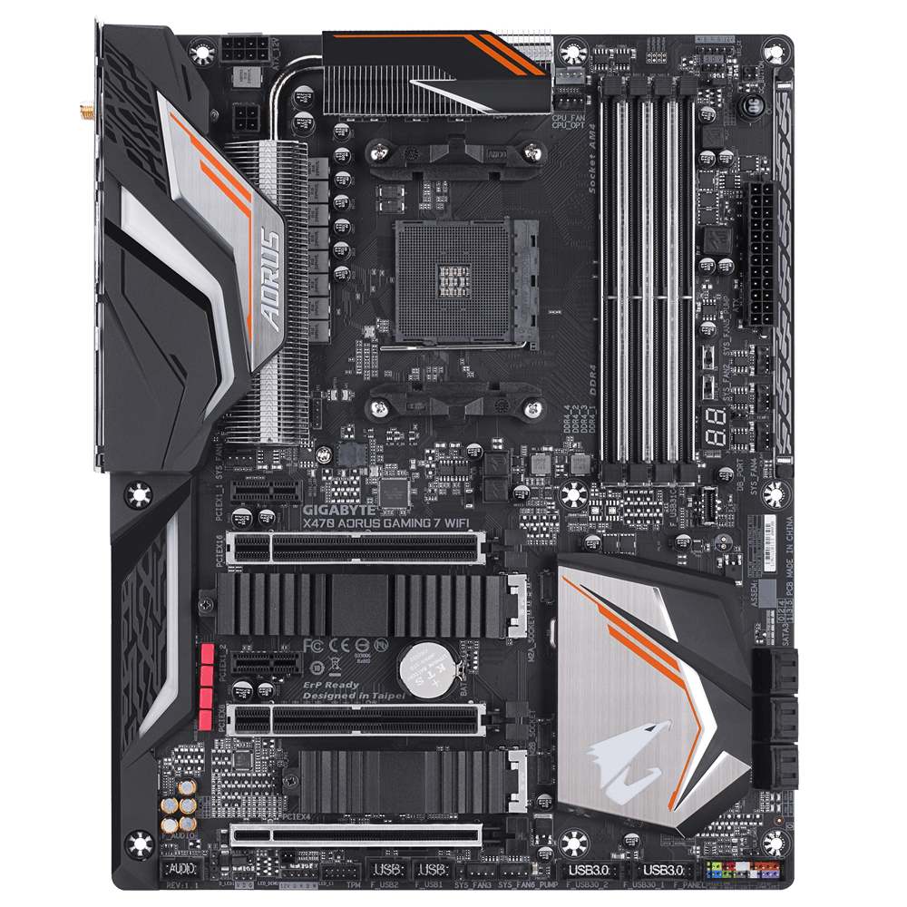 gigabyte x470 aorus gaming 7 wifi rev 1.1