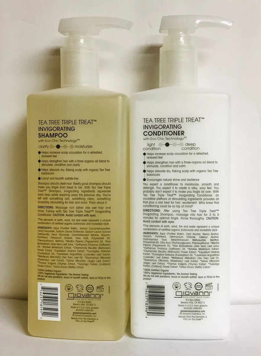 giovanni shampoo ingredients