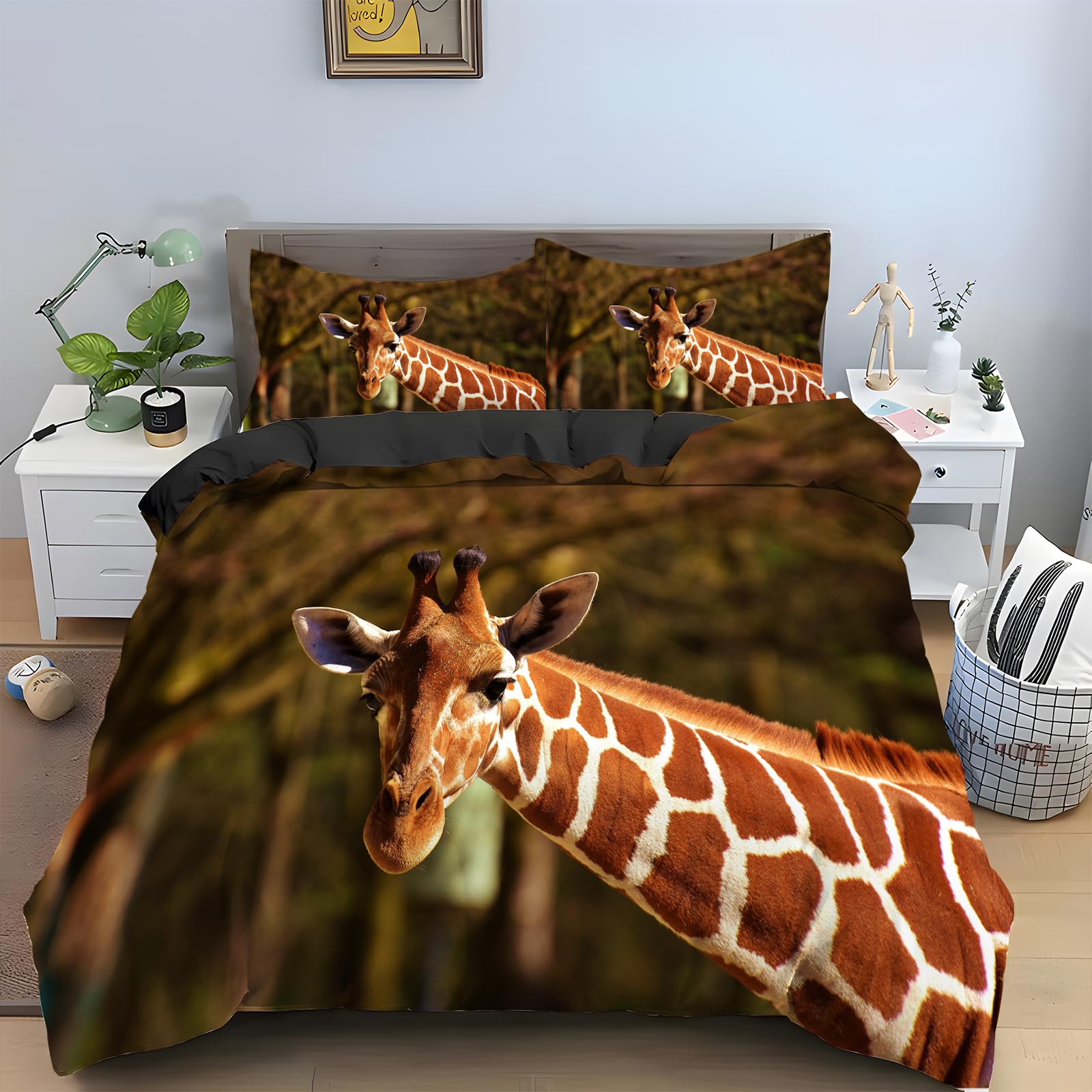 giraffe bedding double