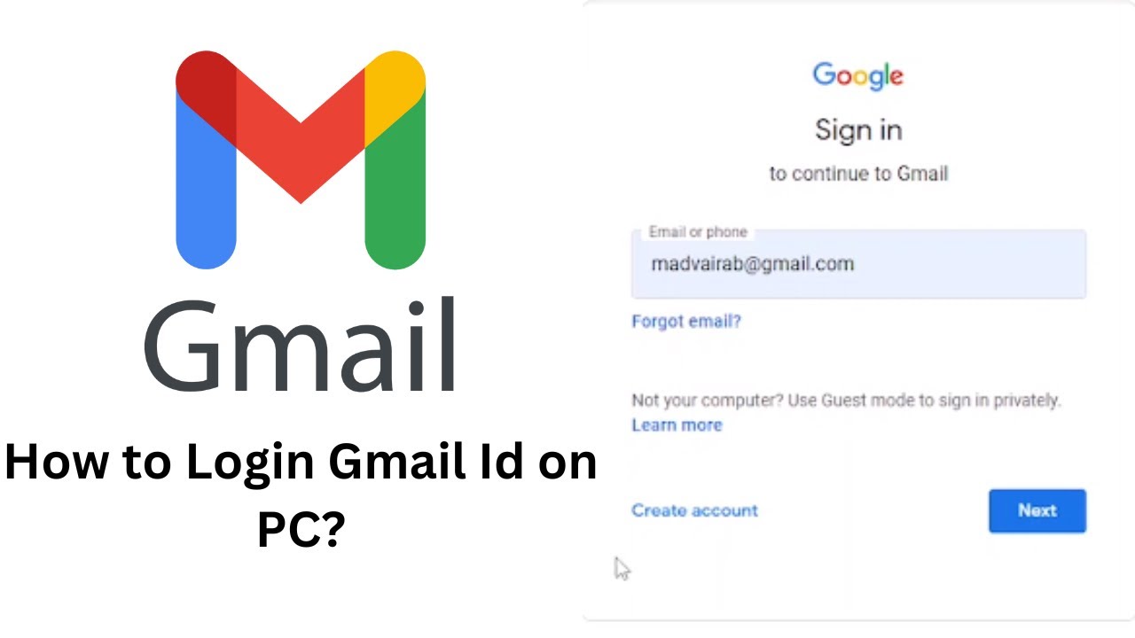 gmail computer sign in