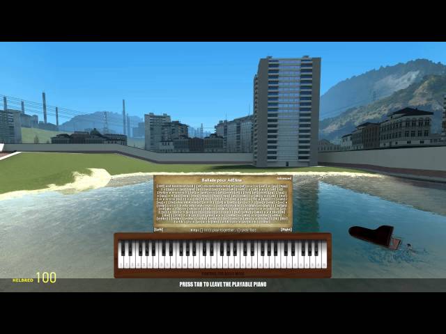 gmod piano