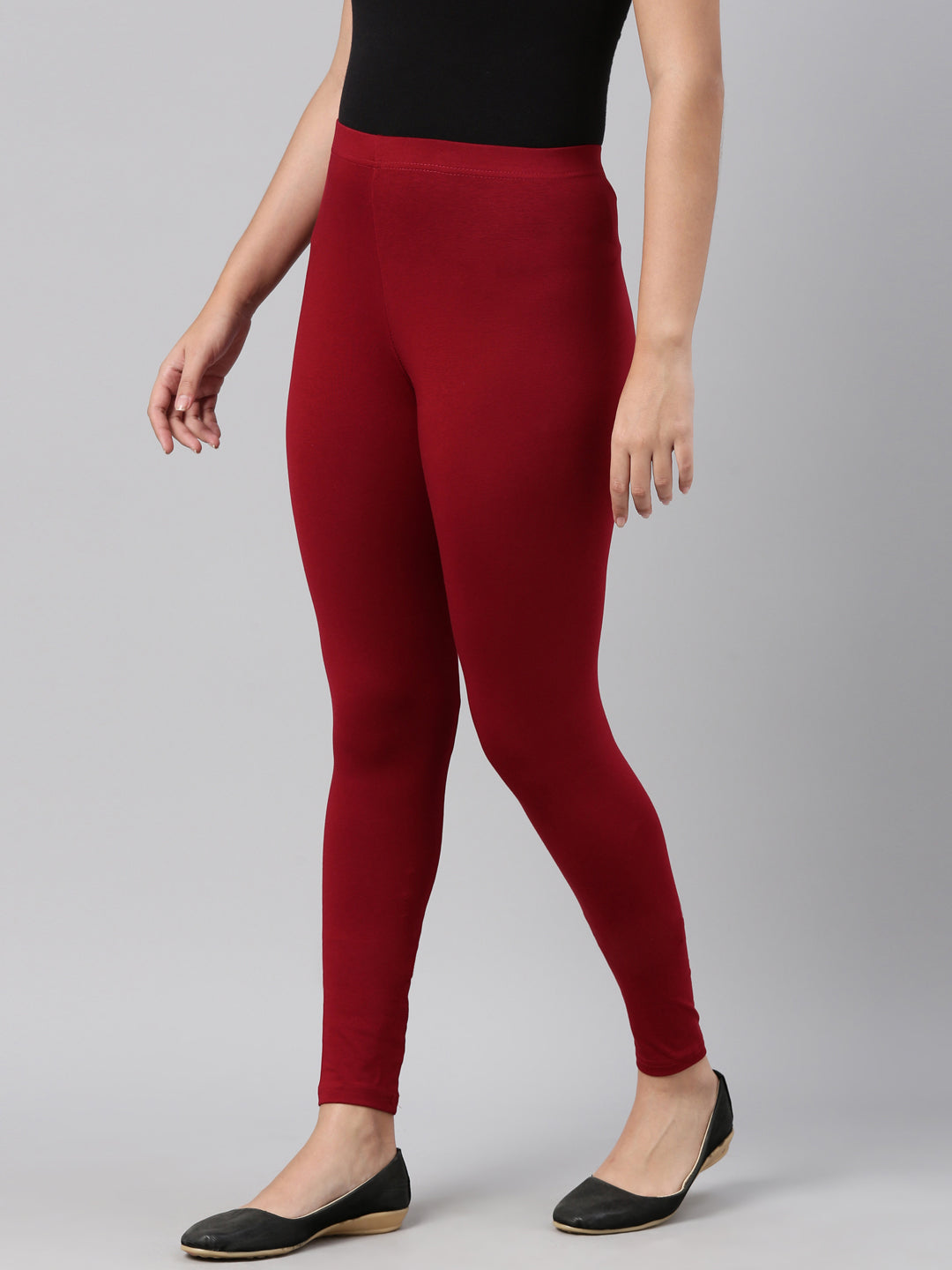 go colors ankle length leggings