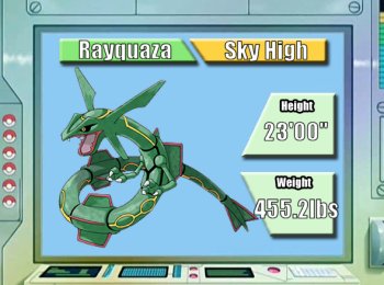 good nature for rayquaza