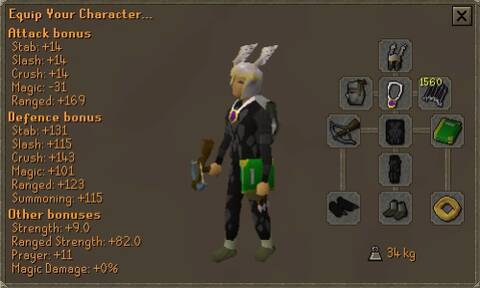 good range gear osrs