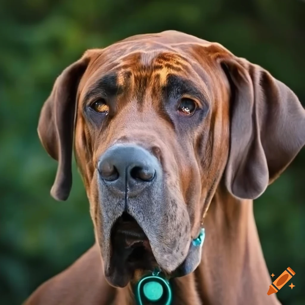 great dane brown