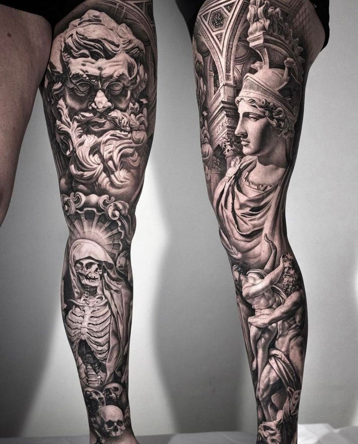 greek mythical tattoos