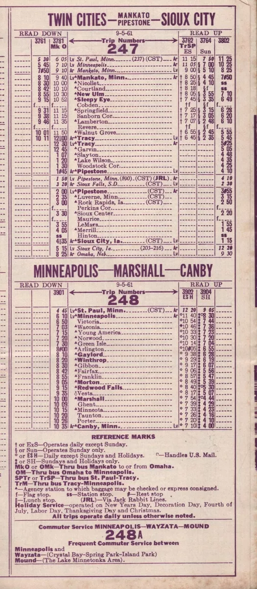 greyhound bus schedule