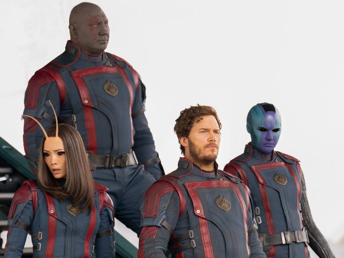 guardians of the galaxy movie cast