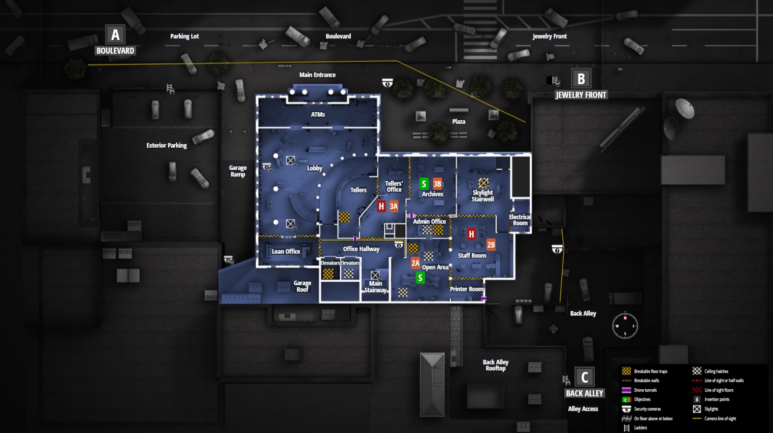 guia mapas rainbow six siege