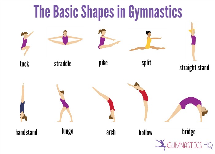 gymnastics poses easy