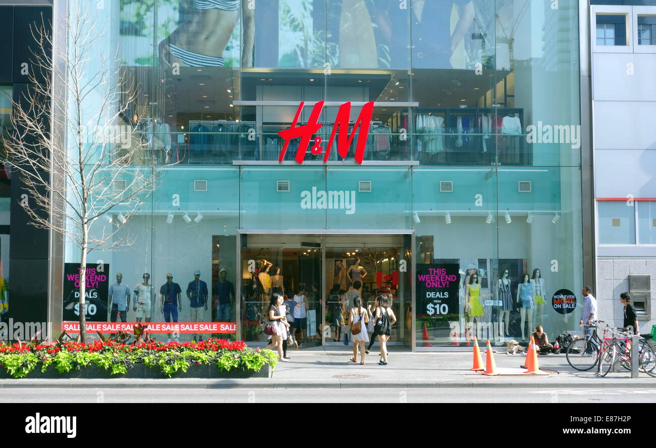 h & m canada