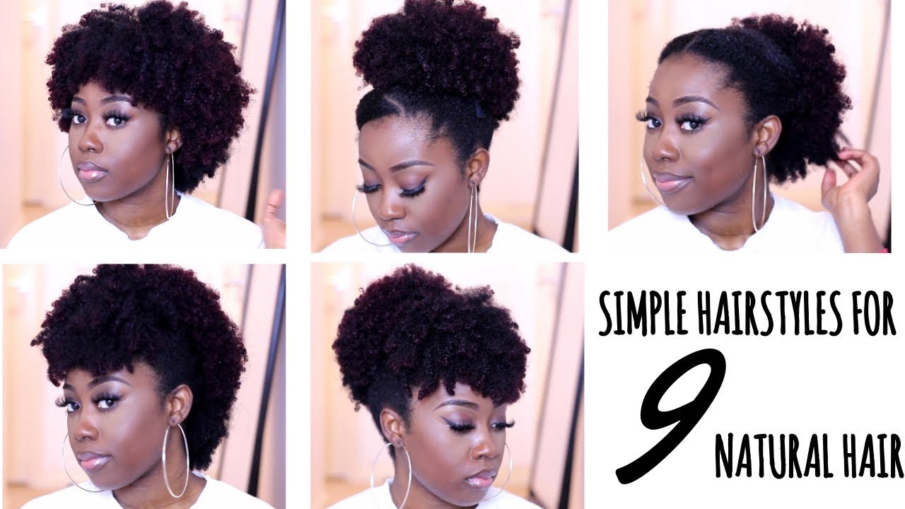 hairstyles 4c natural hair