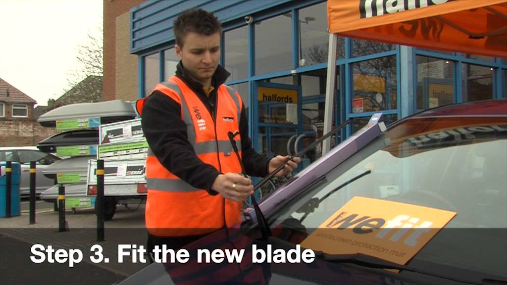 halfords wiper fitting instructions