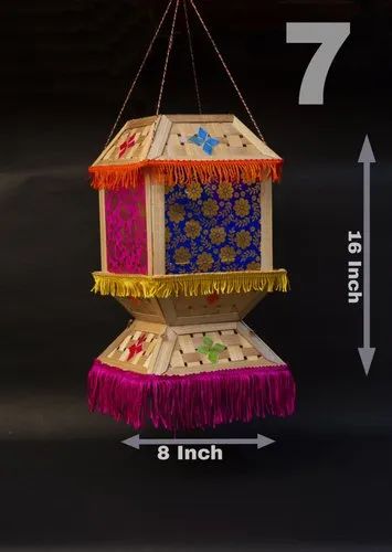 handmade diwali lantern