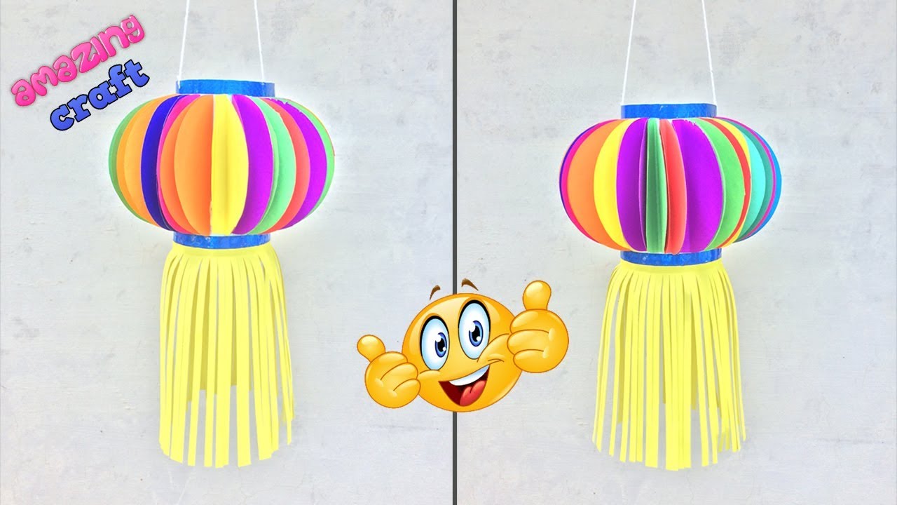 hanging paper lamp