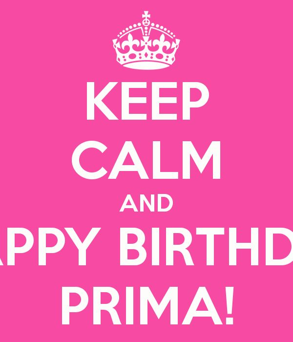 happy birthday prima images