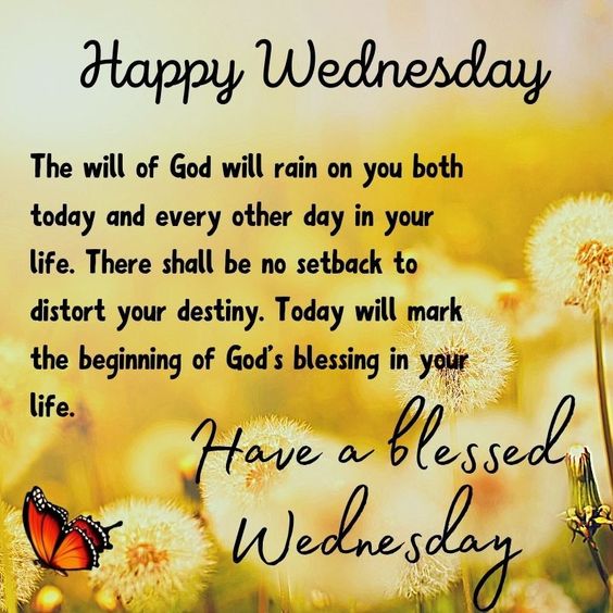 happy blessed wednesday