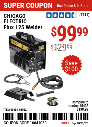 harbor freight 125 welder