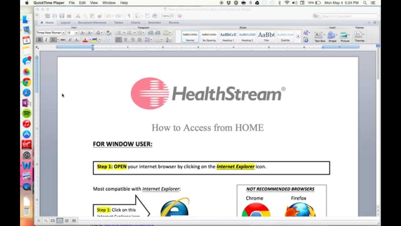 hca healthstream