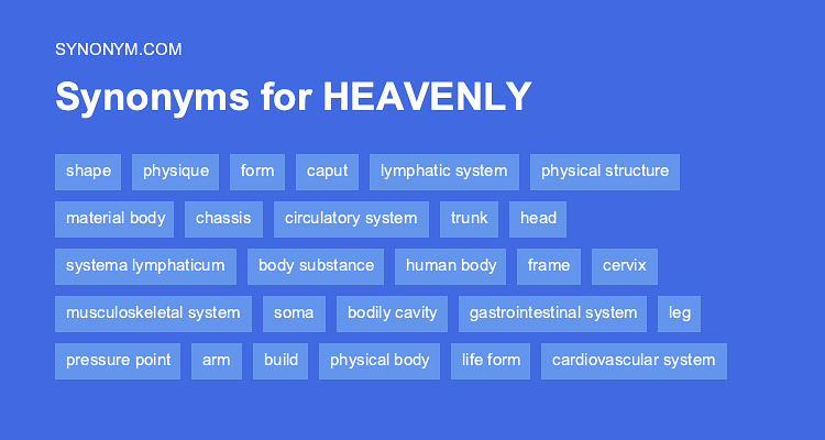 heavenly synonym