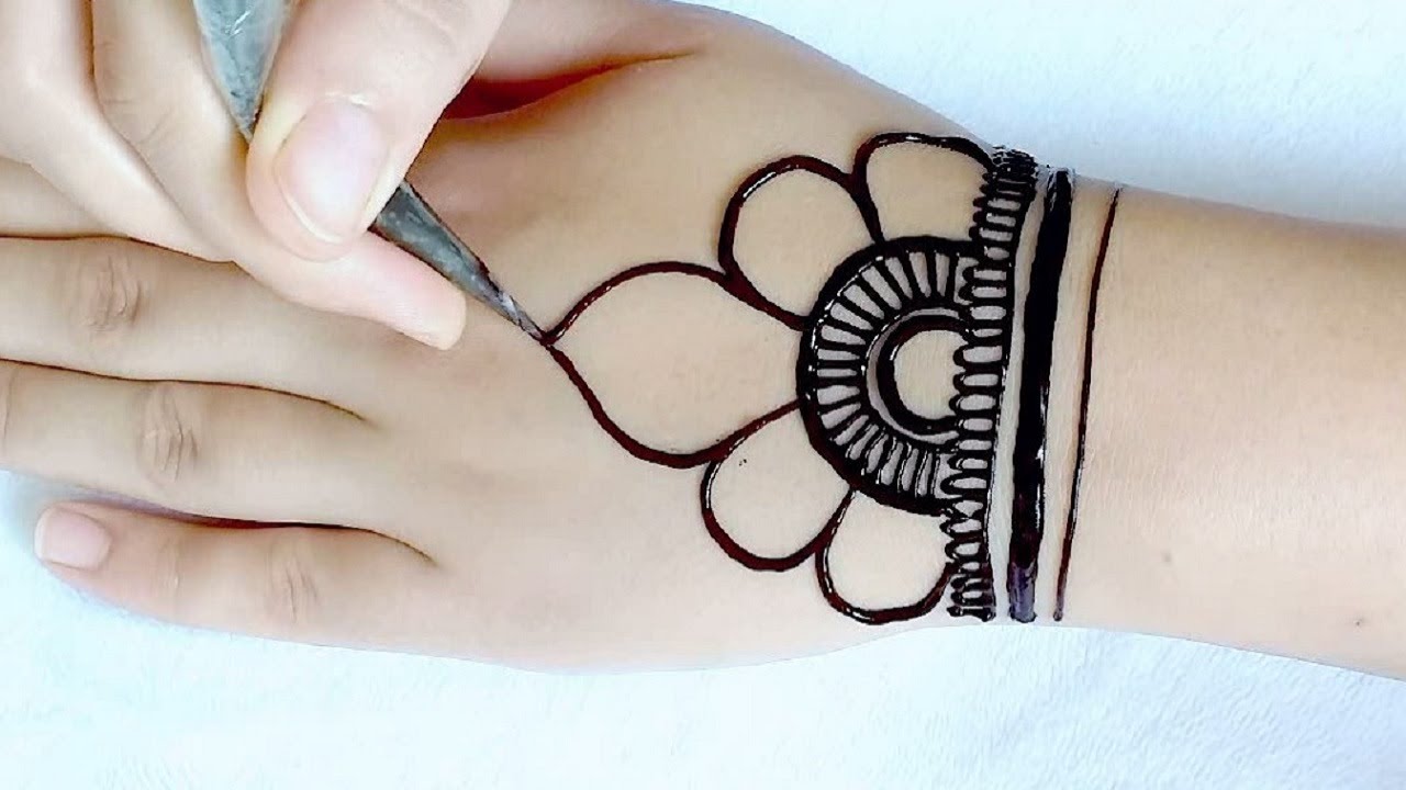 henna designs that are easy